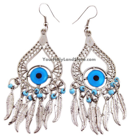 Evil Eye Drop Earrings for Women – Evil Eye Guard